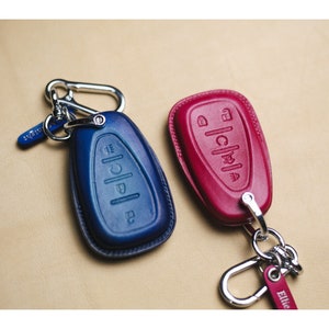 Bonita funda de cuero para llavero de Chevy, funda para llavero de Chevy Cruze, Spark, Camaro, Equinox, Malibu, llavero con control remoto sin llave