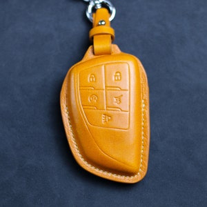 Cover For Chevy Key Fob Cover Case Chevy Silverado Colorado Suburban Tahoe Acadia Denali Yukon Sierra Remote Holder Keychain Clip