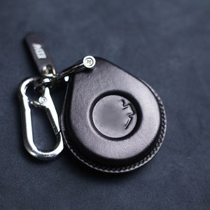 Leather Key Fob Cover fit for Harley Key Case Fat BoyX48 1200 883 Street Glide Harley Leather Fob Cover Case Keychain Leather Gift For Men