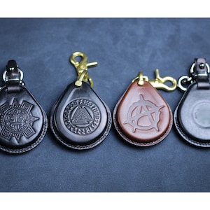 Leather Cover for Harley Key Fob X48 1200 883 Street Glide Keyless Case Harley Skull Emblem Leather Fob Iron 883 Cover Case Keychain Leather