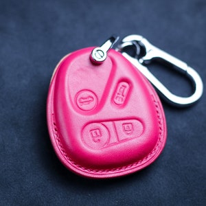 ピンクのかわいいカバー、シボレーキー 2002 2004 トラバース コバルト マリブ ビュイック G-M-C シエラ 2006 2008 ユーコン シルバラード 2012 キーフォブケースホルダー
