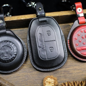 Étui porte-clés Indians 101 Scout Sixty Bobber Étui porte-clés FTR Springfield Roadmaster Chieftain Owners Sport Chief Dark Horse Étui en cuir