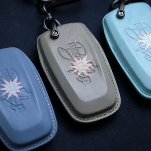 Area 51 Color Bronco Babe Emblem Key Cover For Bronco Sport Sasquatch 2024 Maverick Ranger Tremor F150 Remote Case Bronco Car Accessories