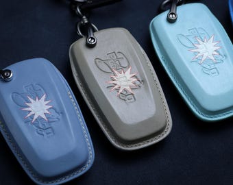 Area 51 Color Bronco Babe Emblem Key Cover For Bronco Sport Sasquatch 2024 Maverick Ranger Tremor F150 Remote Case Bronco Car Accessories