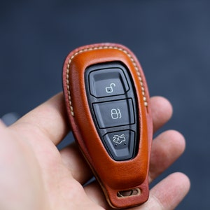 Schlüsselabdeckung für 2016 2017 Fiesta Focus Kuga mustang Mach MK3 Wagon Mondeo Ecosport CMax SMax Galaxy Tourneo Fob Cover Case Fernbedienung Halter