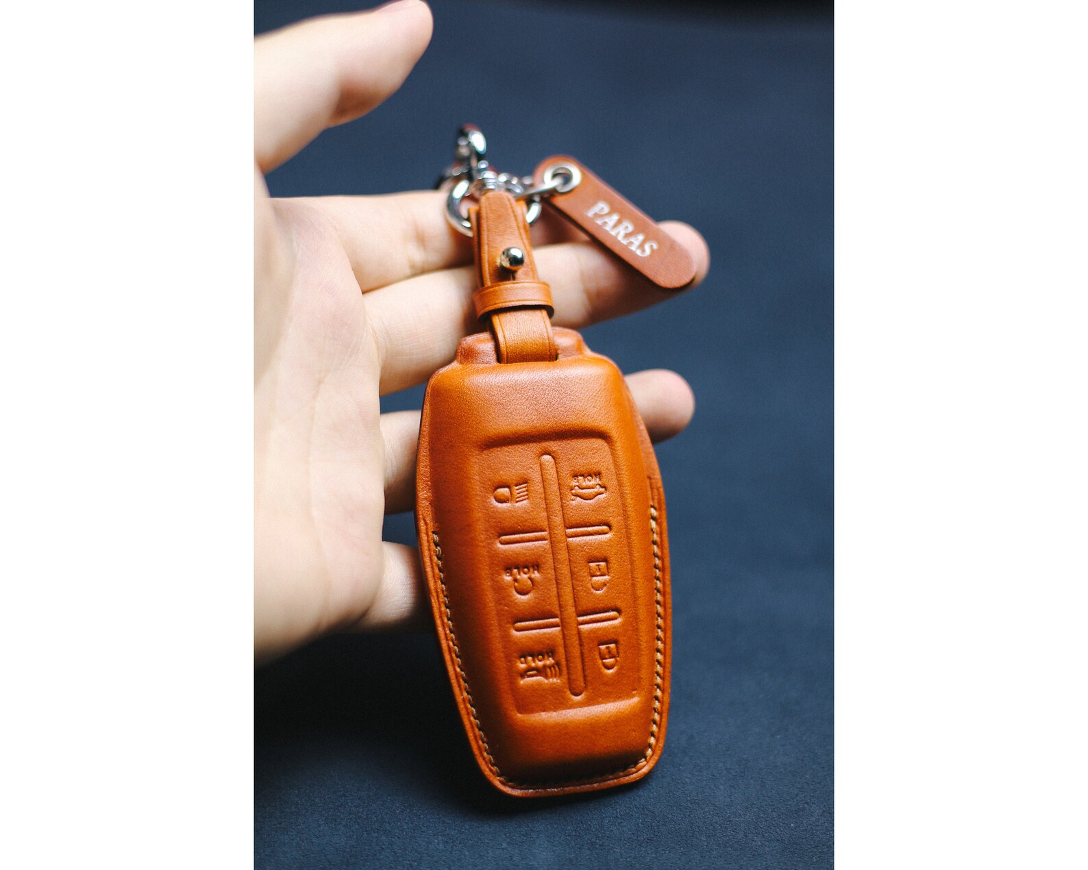 For GENESIS G80 G70 GV70 GV80 G90 Key Fob Cover Leather 6/8 Etsy