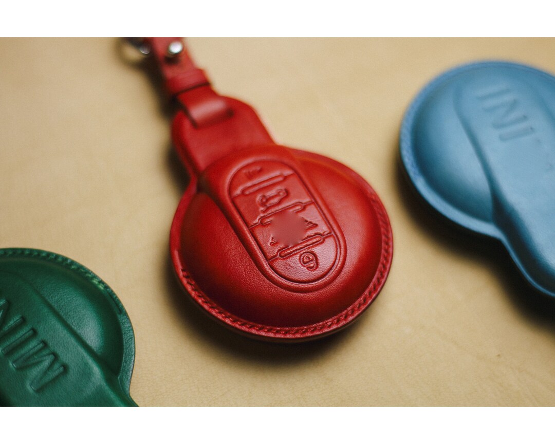 Mini Key Fob Cover Countryman Holder, Handmade Car Key Case, Custom Key ...