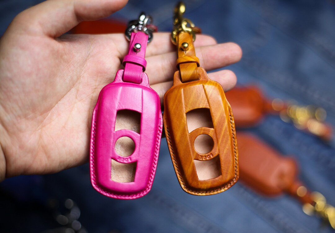 Leather Key Fob Cover for Bmw E60 E90 E92 E70 E71 E72 E82 E87 E88 E89