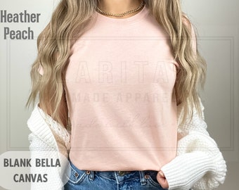 Bella Canvas 3001 CVC Heather T-Shirt: Unisex Cotton Blend