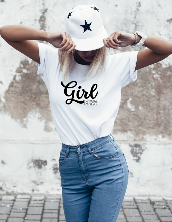 Girl boss graphic tshirts | Boss lady shirt | Girl boss | Boss day | Women's entrepreneur shirts | Feminist tshirt | Girl power sweatshirts