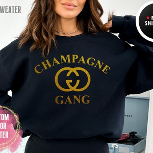 Champagne gang tshirts | Champagne sweatshirts | Champagne crop top hoodie | Girls trip t-shirts | Bachelorette party | Bridal party t shirt