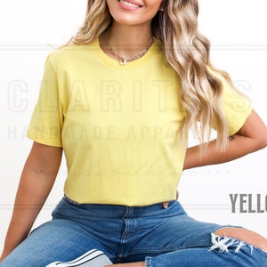 Blank Bella Canvas Adult Unisex Plain 3001 Wholesale Shirts, Bella Canvas 3001 CVC Soft Style T-shirts, Blank 100% Cotton Shirt Bella Canvas