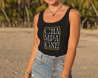 Champagne Brunch Shirt | Women's Day Drinking Tank Top