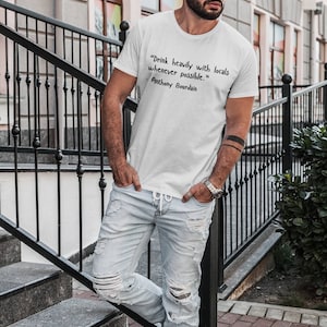 Anthony bourdain t shirt | Drink heavily with the locals whenever possible shirt | Anthony bourdain lover | Gift for dad husband boyfriend