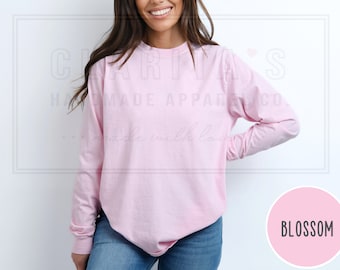 Comfort Colors Long Sleeve T-Shirt: Garment-Dyed 100% Cotton