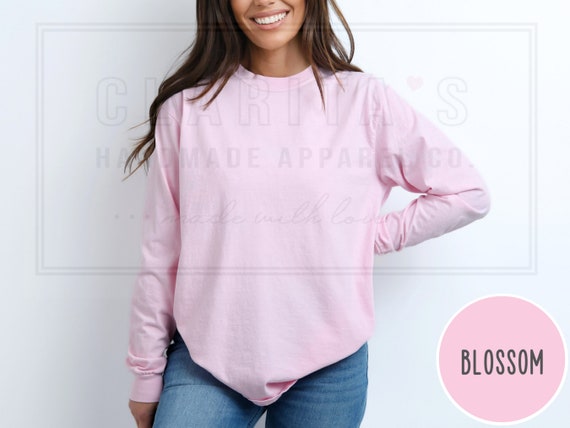 Comfort Colors Long Sleeve T-Shirt: Garment-Dyed 100% Cotton