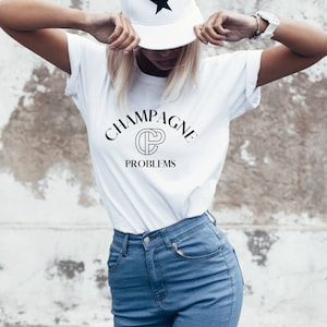 Champagne Problems Shirt | Champagne shirt | Music Concert Shirt Sunday funday tee | Bachelorette party brunch shirts | Day drinking t-shirt
