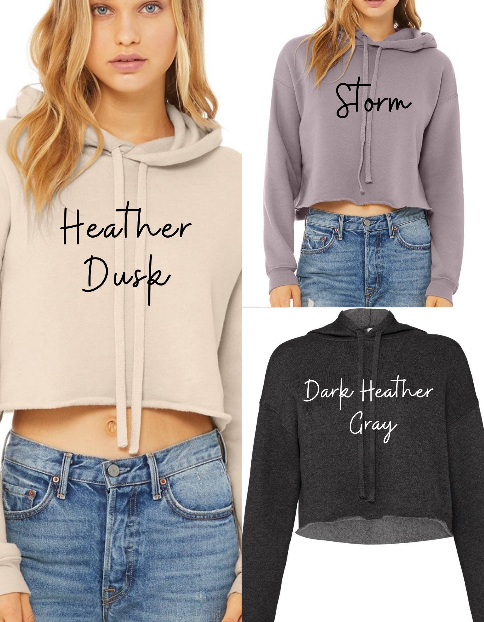 Custom cropped hoodie Personalized cropped sweatshirt Bachelorette custom crop hoodies Bride to be crop shirt Personalized crop top