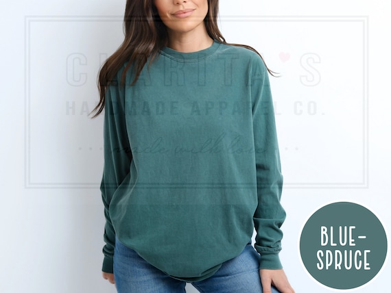 Comfort Colors Long Sleeve T-Shirt: Garment-Dyed Heavyweight Cotton