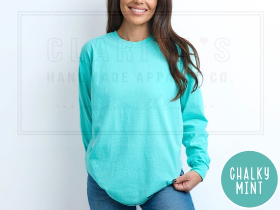 Comfort Colors Long Sleeve T-Shirt: Garment-Dyed Heavyweight Cotton Tee