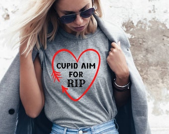 Cupid Aim For Rip Tee Cupid Aim For Rip Tee
