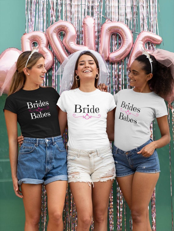 Bachelorette Party T-Shirts: Bride & Bridesmaid Matching Shirts