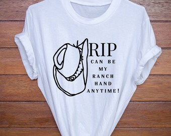 TV inspiriert Show Shirt: Rip kann mein Ranch Hand Unisex T-Shirt sein