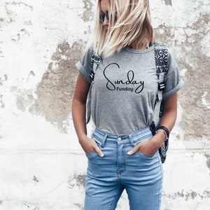 Sunday funday shirt | Sunday brunch sweatshirts | Weekend t-shirts | Sunday football sweatshirts | Brunch party shirts | Day drinking tees