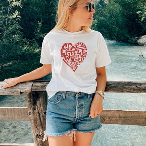 Valentines day love heart shirts | Love heart sweatshirts | Love heart tshirts | Womens red heart sweaters | Crazy little thing called love
