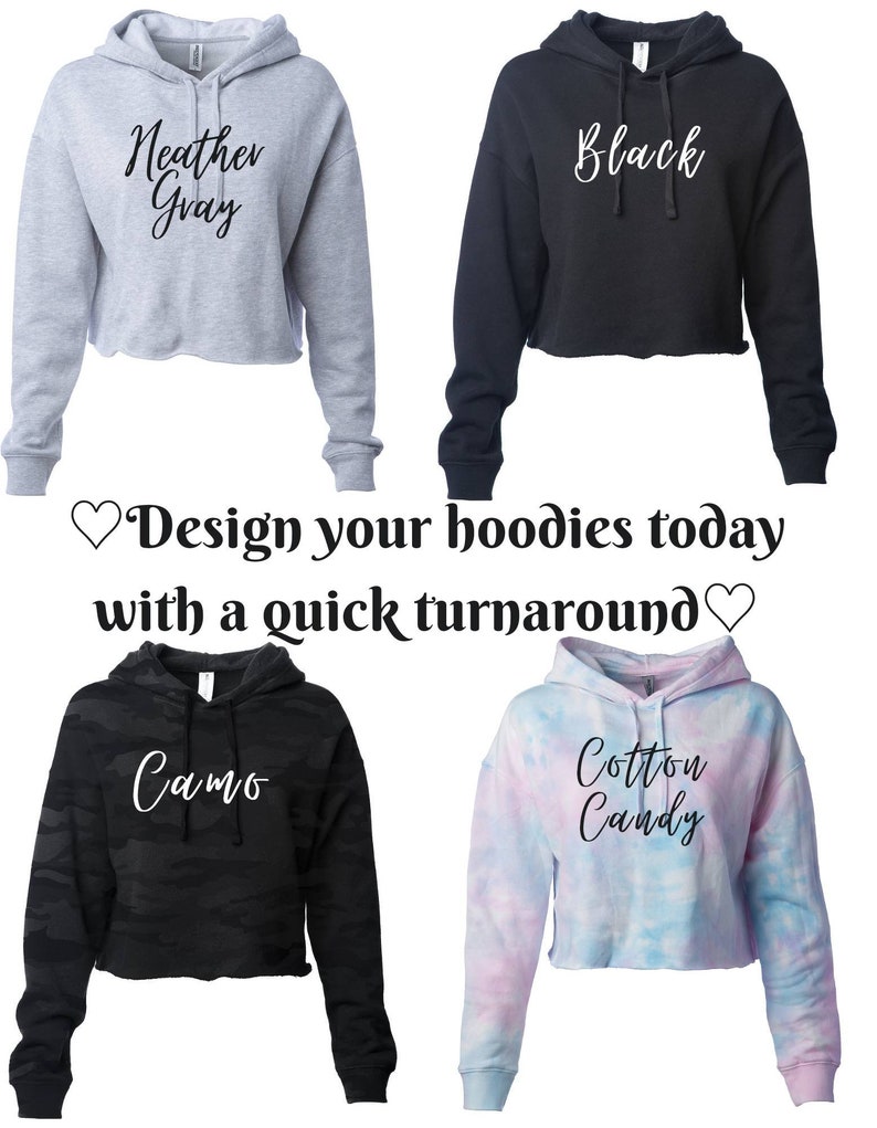 Crop top hoodies in bulk Clearance