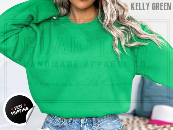 Gildan 18000 Crewneck Sweatshirt, Unisex Fleece Lined Sweater