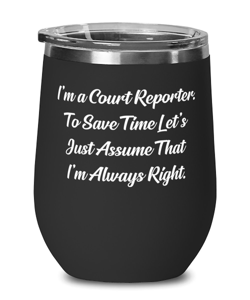 Reusable Court Reporter Gifts I'm A Court Reporter. To Etsy