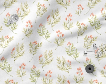 SMALL FLOWER Pattern cotton 100/% MEADOW Eco-print Printed Cotton Fabric Width 155cm 61