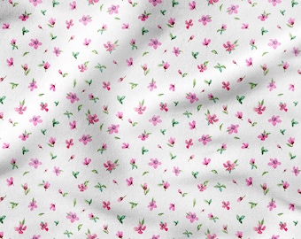 Small Flower Fabric | Etsy