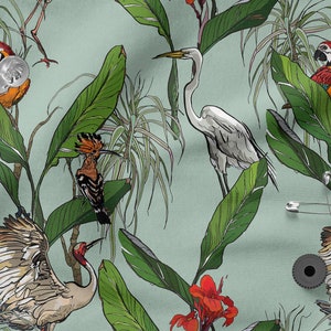 Colorful Botanical cotton 100%, Eco-print, Printed Cotton Fabric, Botanical fabric, Width 150cm /60&quot;