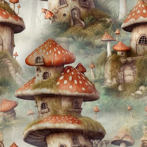 Forest cotton 100%, Eco-print, Printed Cotton Fabric, forest fabric, Width 150cm /60"
