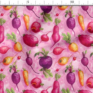 Vegetables cotton 100%, Eco-print, Printed Cotton Fabric, vegetables fabric, Width 150cm /60&quot;