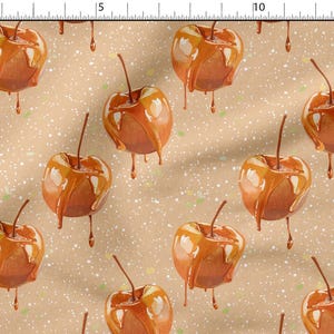Cotone mela caramellata 100%, Eco-print, Tessuto di cotone stampato, Larghezza 155 cm /61"