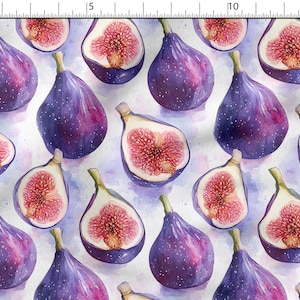 Feigen FRUITS Baumwolle bedruckt 100% Eco-print, 155 cm breit
