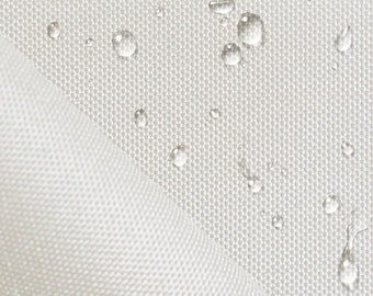 Waterproof fabric OXFORD Cream, Coated on one side with polyurethane, 200G/m2, Width 160cm /63"