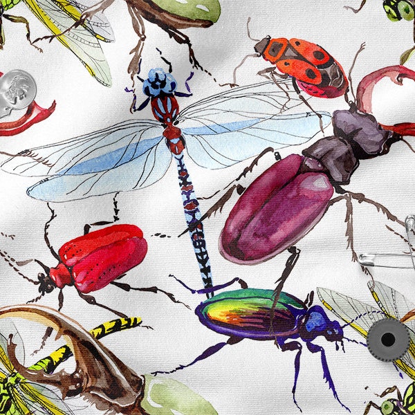 Insect Fabric Etsy