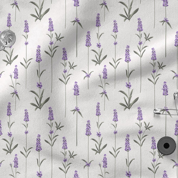 Lavender Fabric Etsy