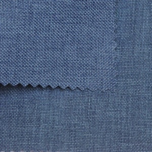 Waterproof fabric OXFORD, LINEN IMITATION Blue Denim, Coated on one side with polyurethane, 200G/m2, Width 160cm /63"
