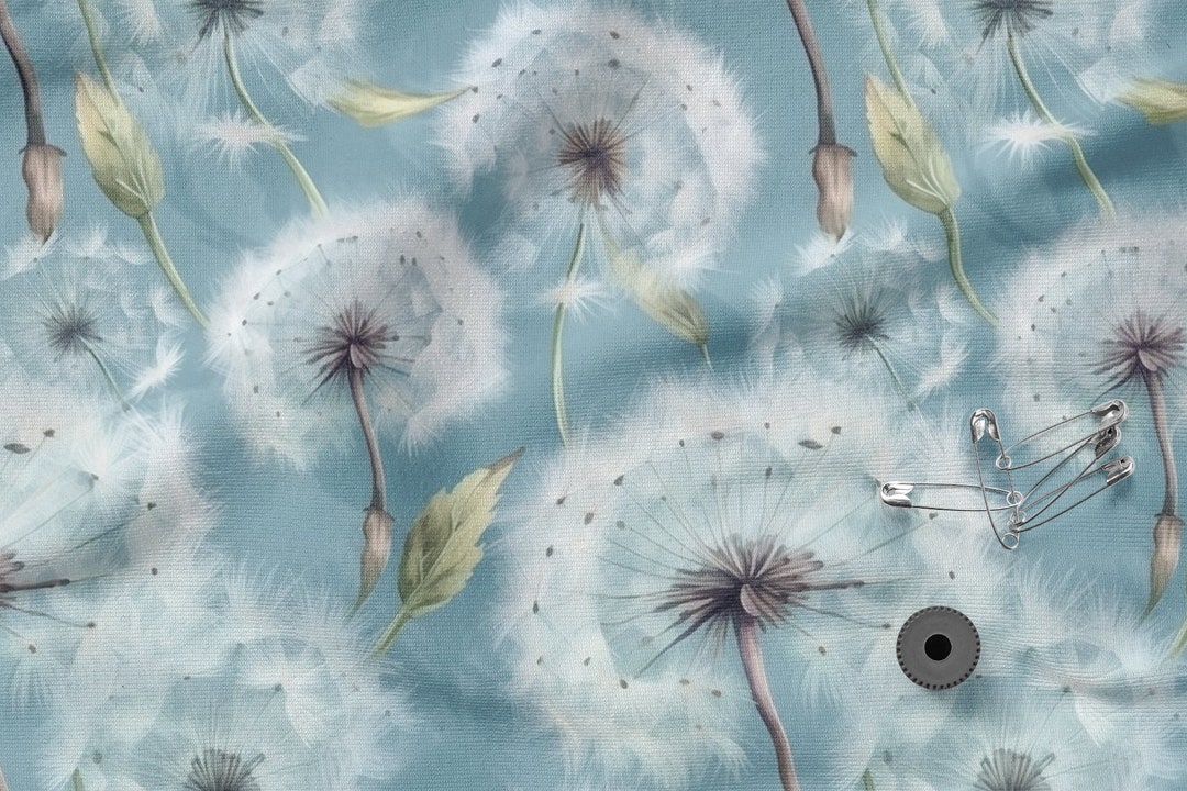 Dandelion Print Cotton Quilt