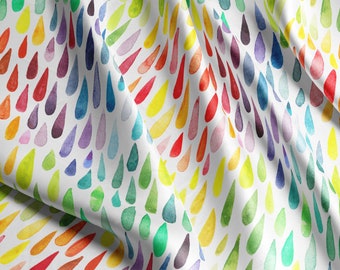 Multicolor Pattern Cotton Sateen, really soft and beautiful fabric, cotton satin, Perfect for crafting, clothing, bedding, Width 150cm /60"