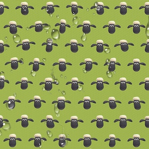 Waterdichte stof Cordura Cartoon Patterns, PN-EN ISO, 600D geweven, 200 g/m2, breedte 150 cm /60"