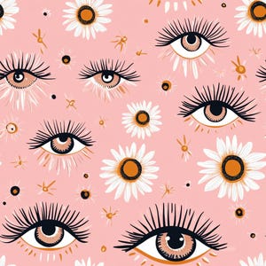 EYES cotone 100%, Eco-print, Tessuto di cotone stampato, Larghezza 155 cm /61"