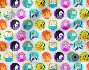 Classic Cartoon cotton 100%, Eco-print, Printed Cotton Fabric, Cartoon fabric, Width 150cm /60&quot;
