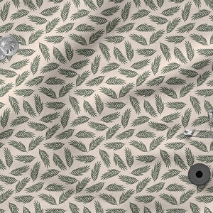 PIANTE FORESTALI Tessuto di cotone stampato 100%, Eco-print, Larghezza 150 cm / 60"