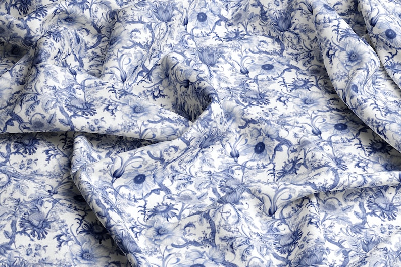 Patterns VISCOSE Fabric 100%, Eco-print, Printed Viscose Fabric, Floral ...